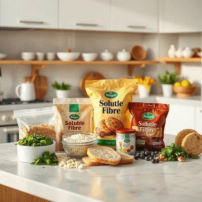 Healthy lifestyle with soluble fibre products