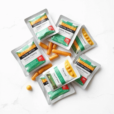 Image showing custom vitamin packs