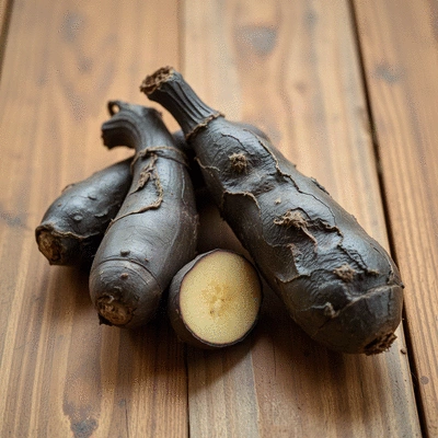 Image of Black Maca root vegetable