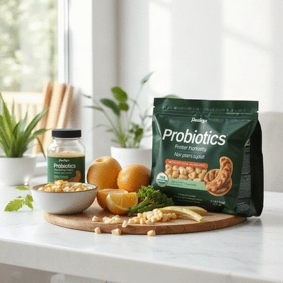 Healthy lifestyle with probiotics