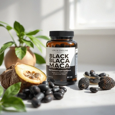 Healthy lifestyle with Black Maca supplements