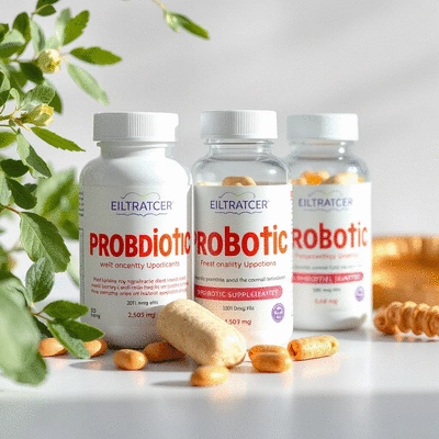 Probiotic supplements in a natural setting