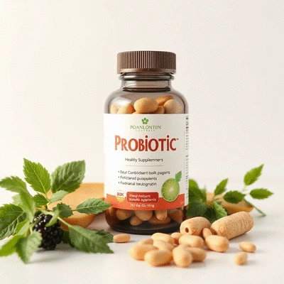 Probiotic supplements and healthy lifestyle