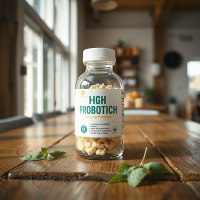 High strength probiotics in a bottle