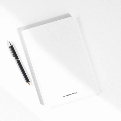 Digital guide or eBook mockup