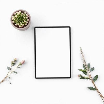 Digital guide or eBook mockup