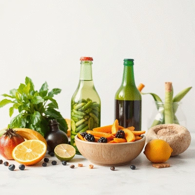 Healthy lifestyle choices for antioxidants