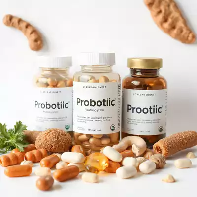 Probiotic supplements in various forms