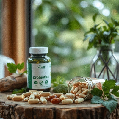 Healthy lifestyle with probiotics