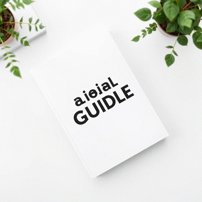 Digital guide or eBook mockup